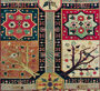 Conservation d'un fragment de tapis jardin. Kurdistan (Musée du Louvre)